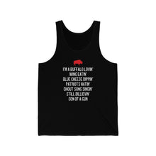 Load image into Gallery viewer, Unisex BCM &quot;Woooo!&quot; Jersey Tank
